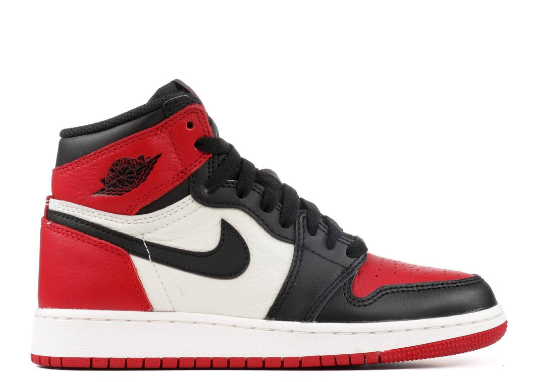 Air Jordan 1 Retro High Bred Toe GS (2018)